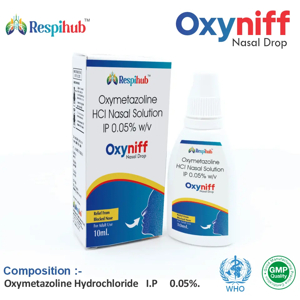 Oxyniff Nasal Spray for PCD Pharma Franchise